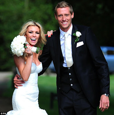 Abbey Clancy & Peter Crouch Married Pics