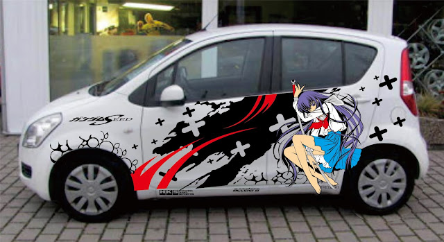 sticker cutting dan cara pasangnya