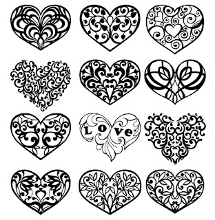 Heart Free Vector Design File CDR