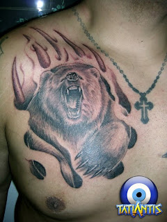 bear tattoo picture design