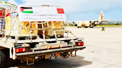 King's High Order, Morocco Humanitarian Aid for Gaza and Al Quds Population Deployed