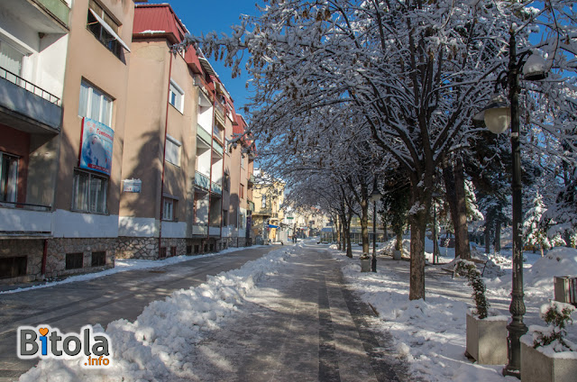 Shirok Sokak street, Bitola, Macedonia - 27.01.2019