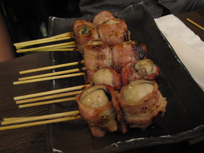 Kazu Sumiyaki, oysters bacon