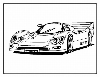 Car Coloring Pages Printable