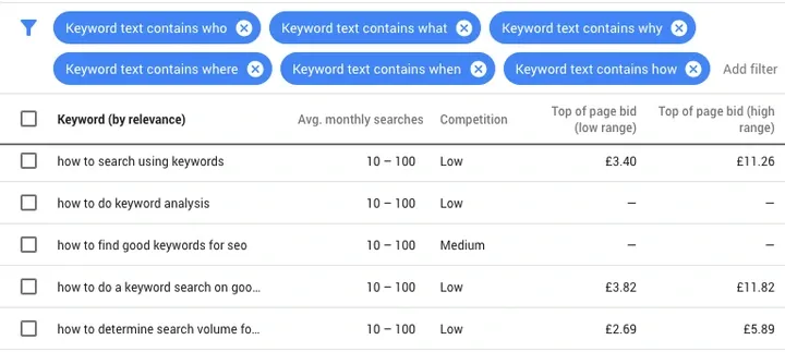 filters-questions-google-keyword-planner