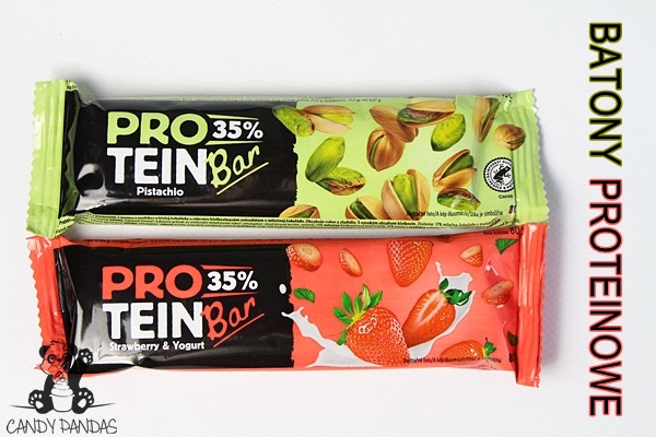 Baton proteinowy pistacja/truskawka – Lidl