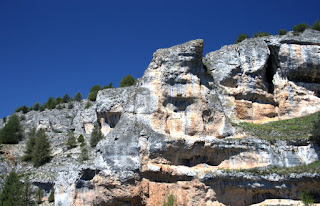 Buitreras, en el Cañón, del río Lobos, Soria, Castilla León, Esapaña