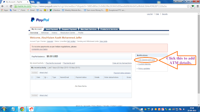 How to create a account in paypal step 22