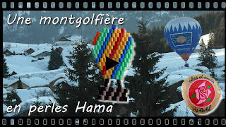 httMontgolfière ballon dirigeable perles Hama Youtube Les loisirs de Rachel