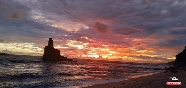 Pantai Buyutan Pacitan - Salah satu surganya sunset jawa timur