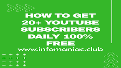 how to get 20 guaranteed youtube subscribers daily free