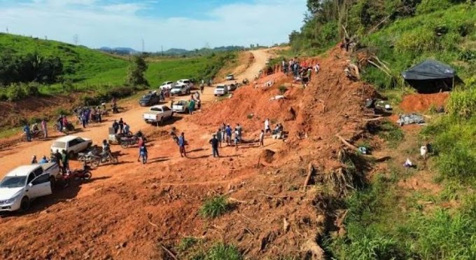    VÍDEOS: após boato sobre pedra de ouro encontrada em Colniza, milhares de garimpeiros ocupam o local