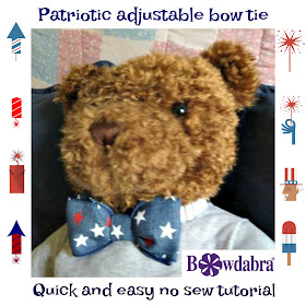 patriotic bow tie