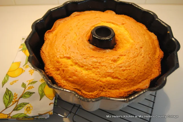 Lemon Pudding Bundt Cake at Miz Helen's Country Cottage