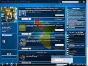 Template Blogspot Windows 8