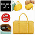 CHARLES & KEITH Tote (Yellow) ~ SOLD OUT!