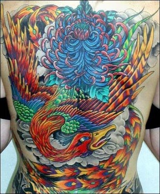 yakuza tattoo. Full Back Yakuza Tattoo