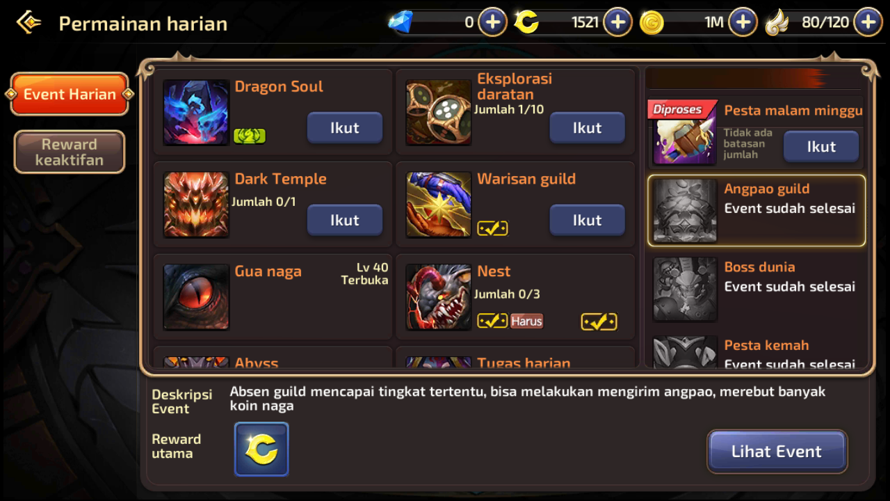 Cara Mudah Mendapatkan Banyak Koin Naga Di Dragon Nest M SEA