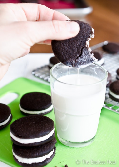 Homemade Oreo Cookies