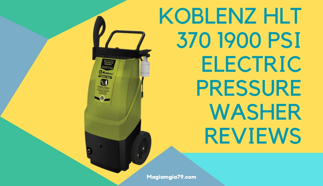 Koblenz 1900 PSI Electric Koblenz HLT 370 1900 PSI Electric Pressure Washer Pressure Washer