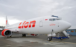 Pesawat Milik Maskapai Penerbangan Lion Air