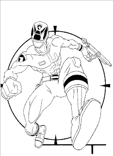 Power Rangers Coloring Pages 