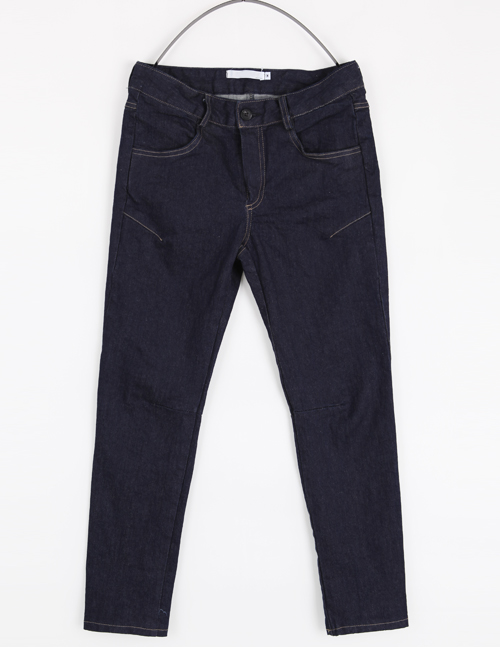 Darted Tapered Jeans