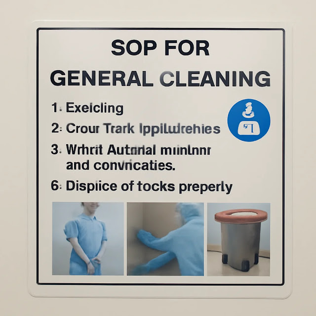SOP for General Cleaning
