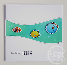 Handmade funny birthday card (using Gill Friends stamps from My Favorite Things)