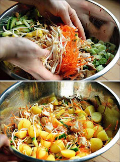 Salad gà kiểu Indonesian cực ngon