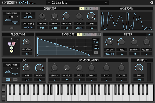 Sonicbits Exakt Lite v1.4 x64 VST2 VST3 AU WiN MAC [FREE]