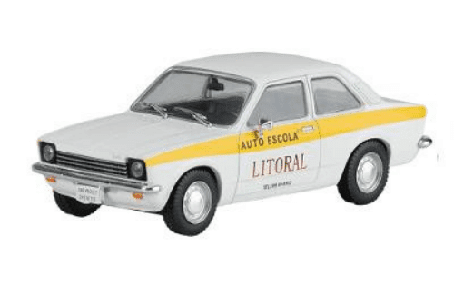 veículos de serviço do brasil 1:43, chevrolet chevette 1:43 autoescuela