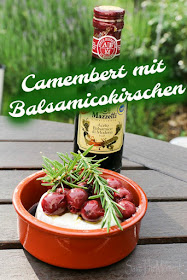Camembert mit Balsamicokirschen