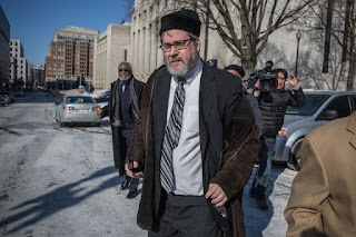 Rabbi Barry Freundel leaves D.C. Superior Court on Feb. 19, 2015, in Washington. (Evelyn Hockstein for The Washington Post)