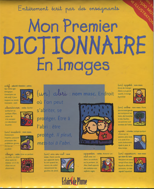 تحميل قاموس بالصور رائع لتعلم الفرنسية Mon premier Dictionnaire en images PDF