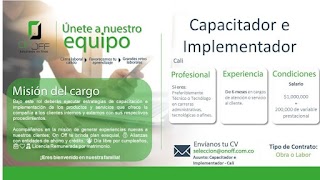 📂 Empleo en Cali HOY como Capacitador 💼 |▷ #SiHayEmpleo