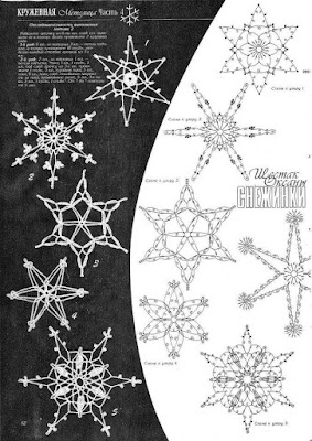 chrostmas star crochet patterns