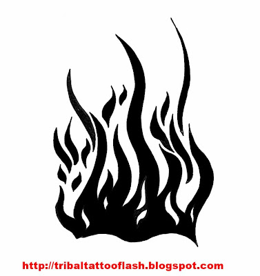 free tattoo flash designs chinese tattoo art. Free Tattoo Flash: Fire Traced