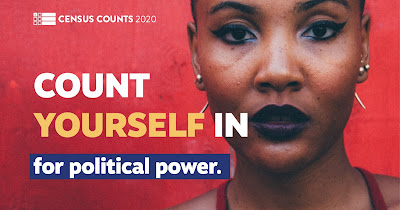 Census Counts 2020 Count Yourself In for political power image 