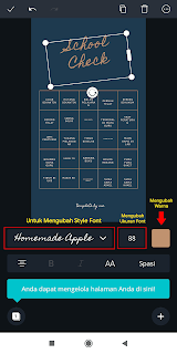 Cara Membuat Instagram Story BINGO Template di Android