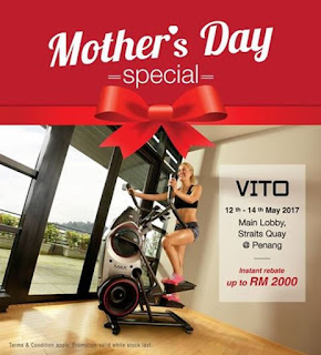 Vito Mother's Day Special at Straits Quay (12 April - 14 May 2017)