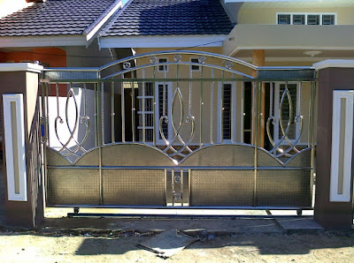 model pagar stainless steel terbaru