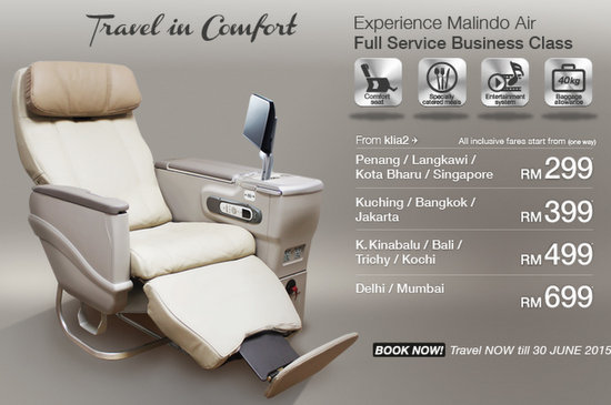 Fly Malindo Air Business Class
