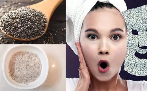 Chia Seeds Face Mask for Glowing and Whitening skin