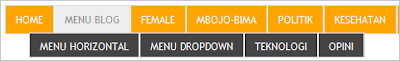 Menu Dropdown Blog