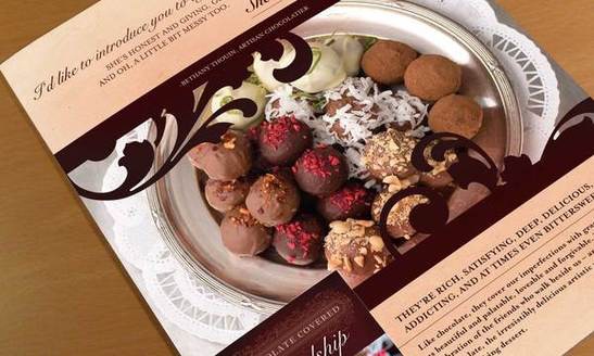 Chocolate Brochure Sample 2