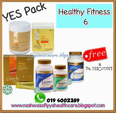 YES PACK SHAKLEE :Kombinasi Produk Lebih JIMAT, YES Healthy Prenatal, YES Healthy Postnatal, YES Healthy Fitness, YES Healthy Young Living, Vivix, 