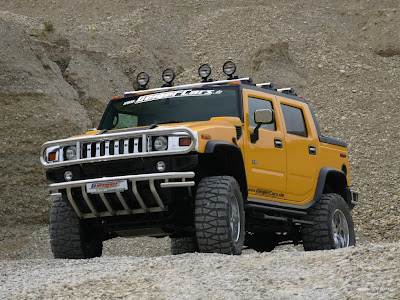 Hummer H2  Hannibal Geiger front view