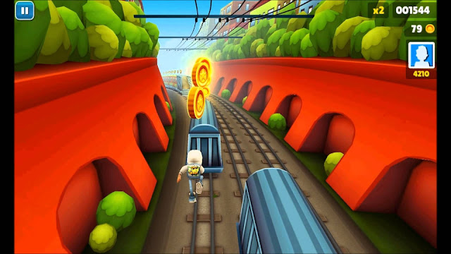 Subway Surfer Game For PC Free Download run inspector dog