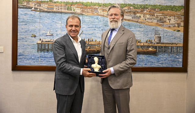 İstanbul İsveç Başkonsolusu Ericson’dan Başkan Seçer’e Ziyaret